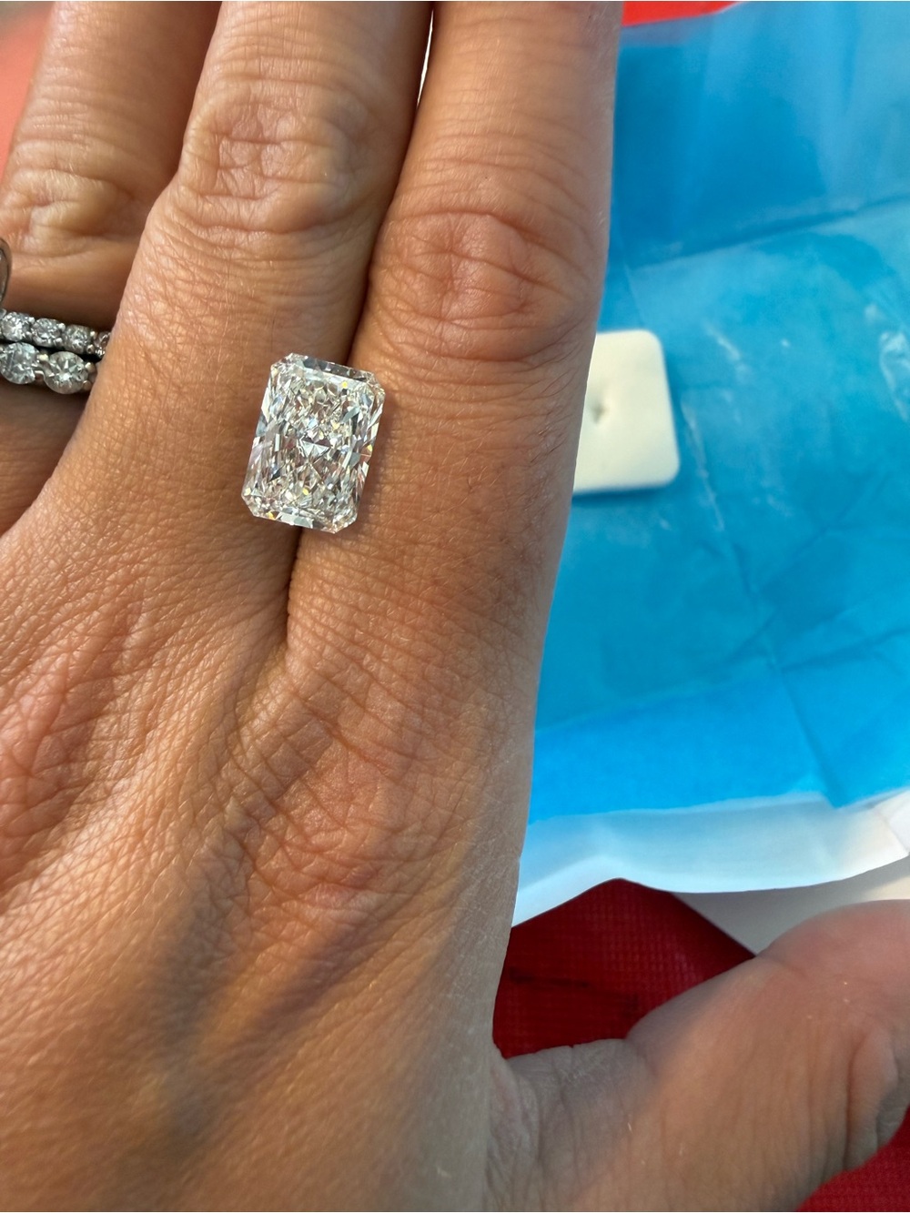 4.81 CT IGI Certified Lab-Grown Radiant Diamond – F / VS1